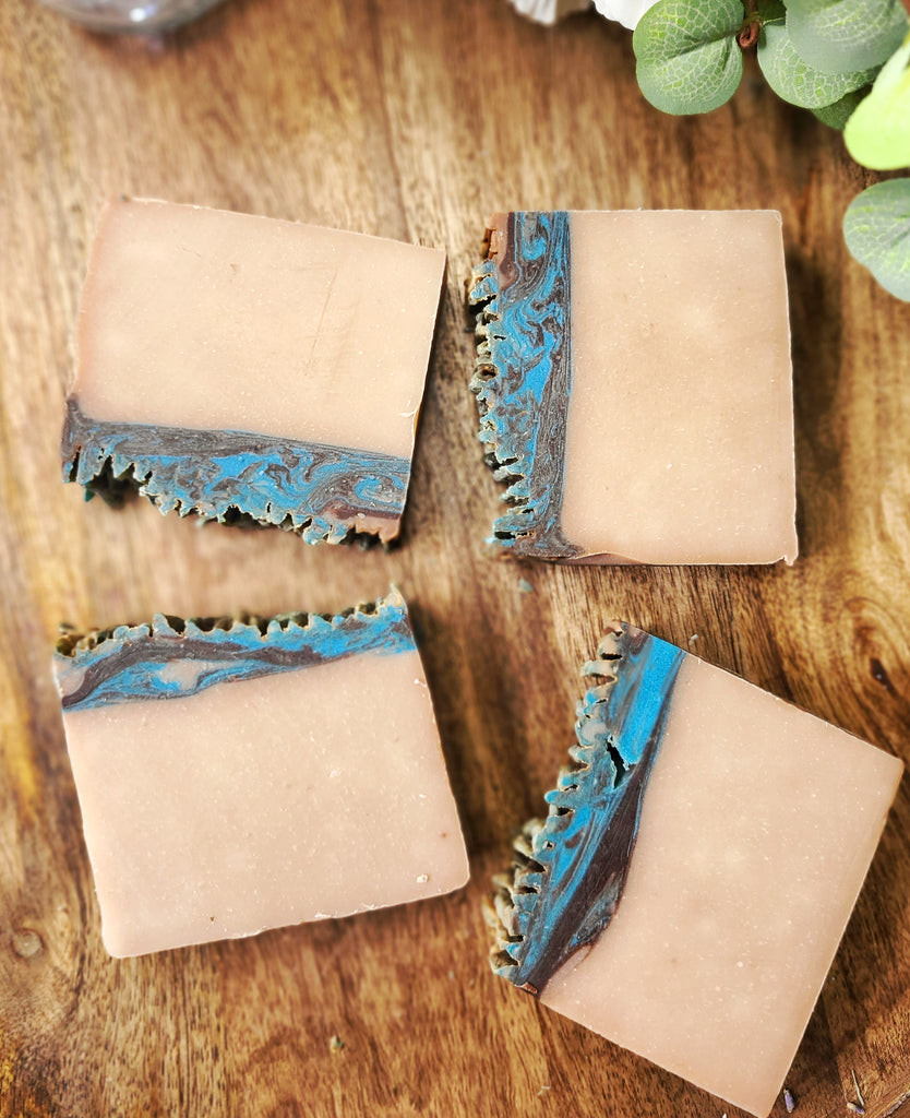 Bar & Bar Soap Co. Amber + Sandalwood handmade soap